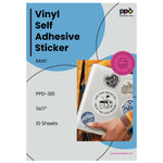 Inkjet Self Adhesive Sticker Matte 11 x 17” 4.7mil PPD-381