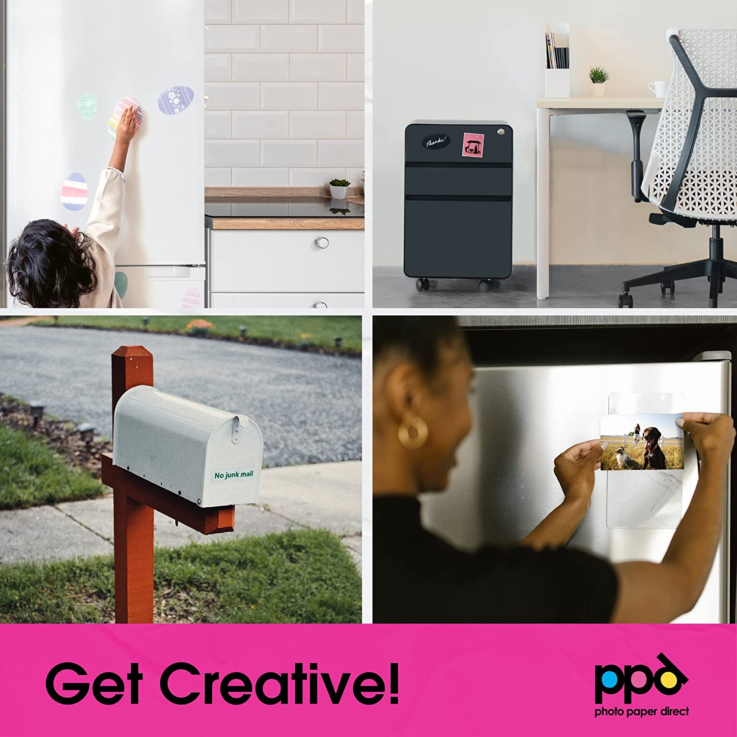 PPD Inkjet Photo Magnetic Printable Matte Sheet LTR 8.5x11" PPD-32