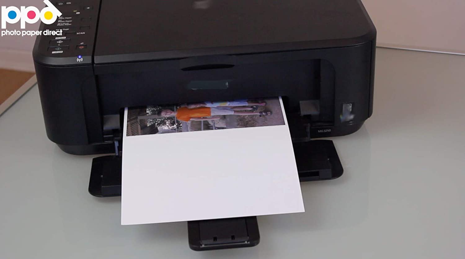 Inkjet Printable Greeting Cards Glossy Heavyweight 8.5 x 5.5" folding to 4.25 x 5.5" 240gsm PPD-50